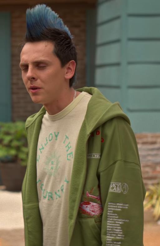 Kai Embroidered Sweatshirt – Eli Moskowitz’s Bold Look in Cobra Kai Season 6 Episode 12