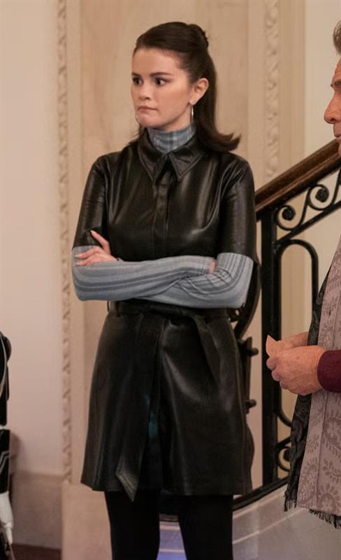 &nbsp;Only Murders In The Building Season 5 Episode 5: Selena Gomez in a Stunning Leather Mini Dress