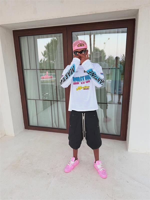 &nbsp;Lamine Yamal July 2025 Look: Effortless Style in a Martine Rose T Shirt