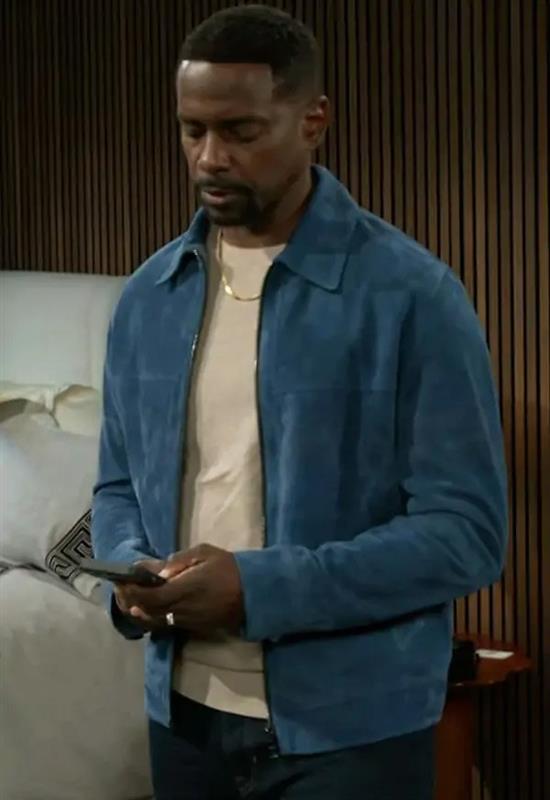 Beyond The Gates September 2025: Ted Richardson’s Stylish Blue Suede Jacket