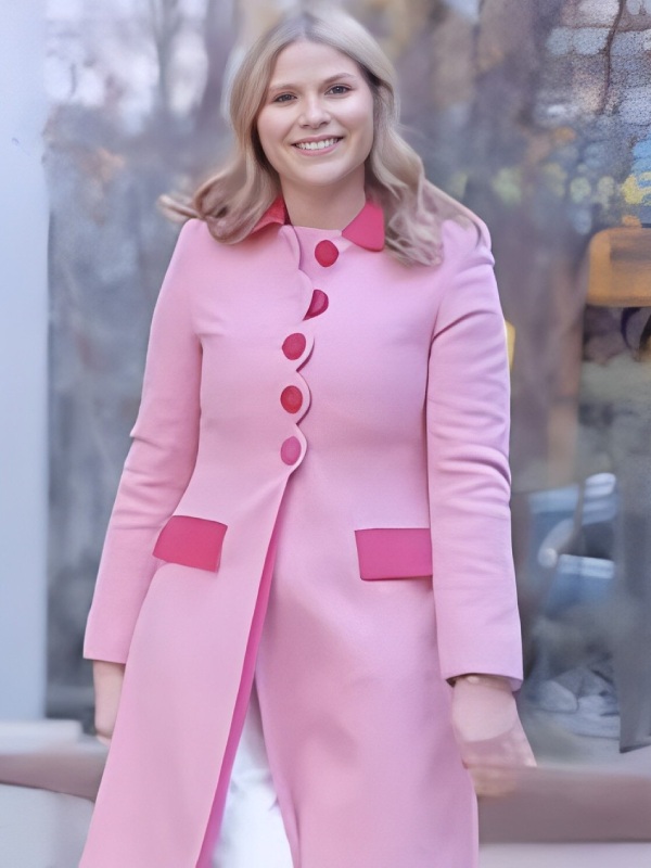 The Today Show January 2025: Jenna Bush Hager Dazzles in a Pink Scallop Wool Coat