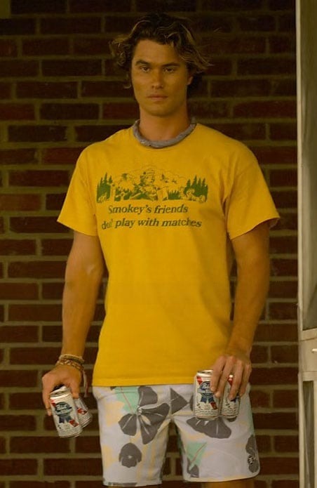 Outer Banks Season 3 Episode 6: John B Rocks a Vintage Yellow Smokey T Shirt